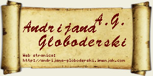 Andrijana Globoderski vizit kartica